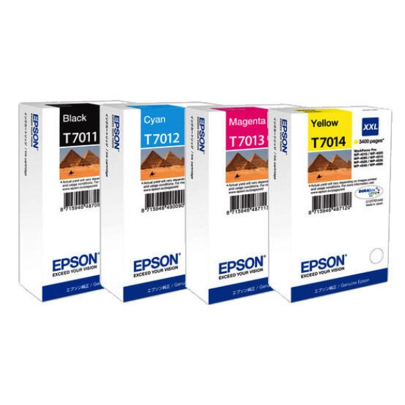 Epson T7013 XXL Magenta Ink for Workforce Pro PrintersWP4000 / 4500 34.2 ml